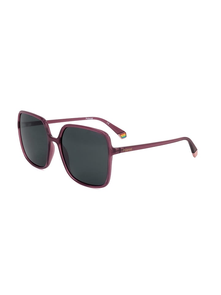 Polaroid Damen-Sonnenbrille in Lila/ Schwarz günstig kaufen 59