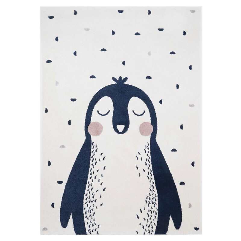 Tapis motif pingouin 120x170cm Baldwin