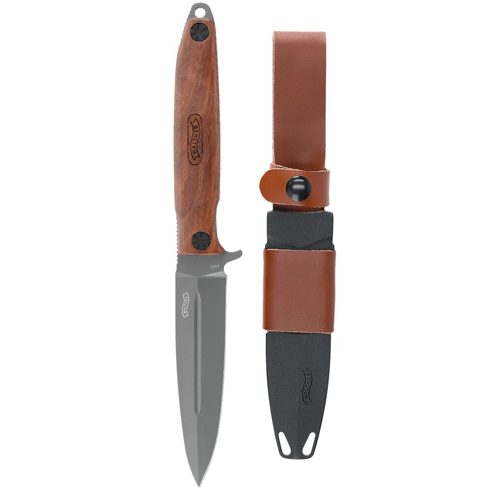 Walther Messer BWK 3 Blue Wood Knife