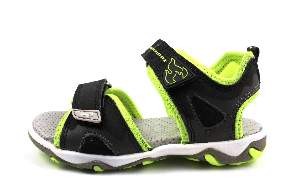 SUPERFIT Jungen Sandalen schwarz