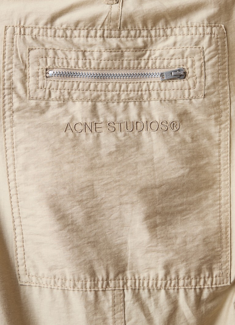 Gonna midi con tasche a patta di Acne Studios