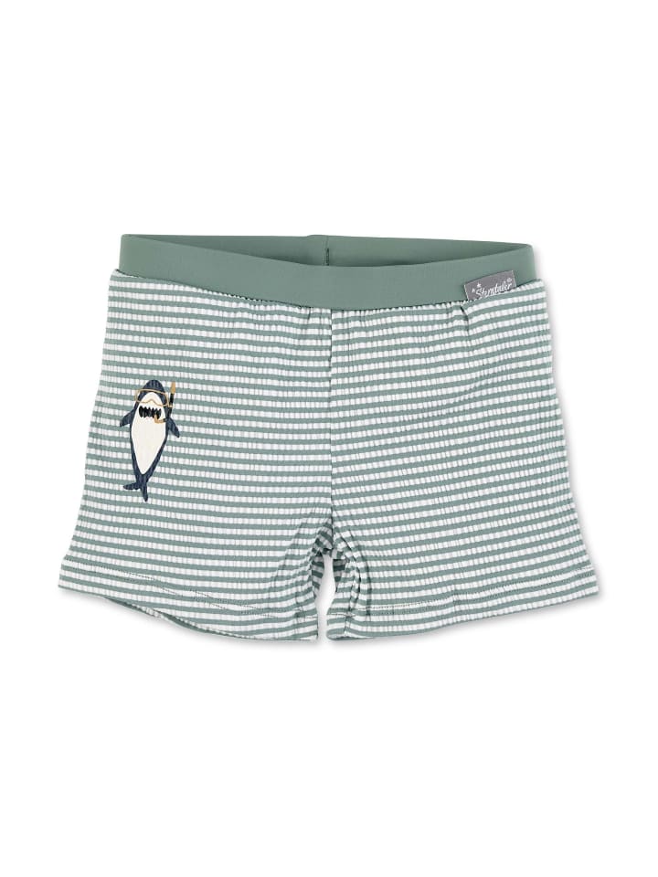 Sterntaler Badeshorts Hai in dunkelgrün günstig kaufen 92