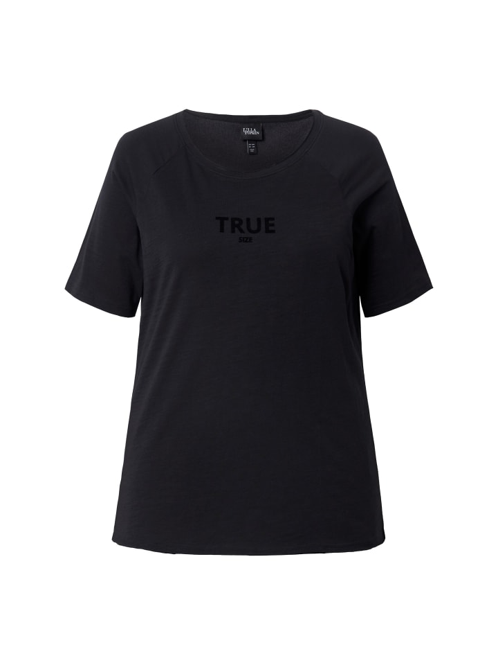 Ulla Popken Shirt in schwarz günstig kaufen