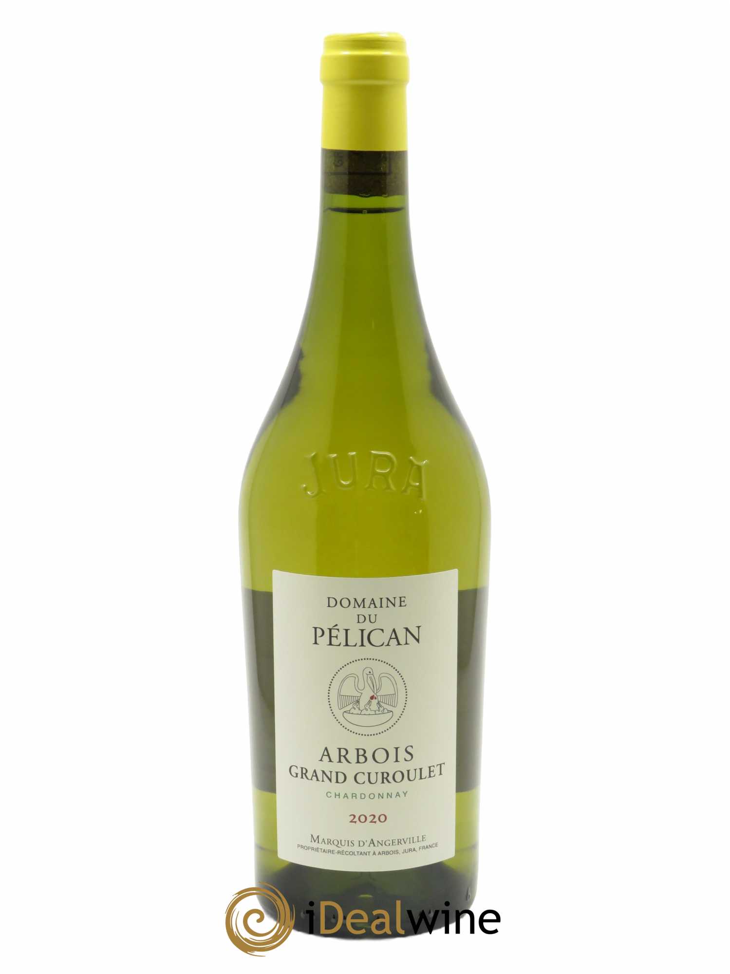 Arbois Chardonnay Grand Curoulet Pélican  2020 - Lot de 1 Bouteille