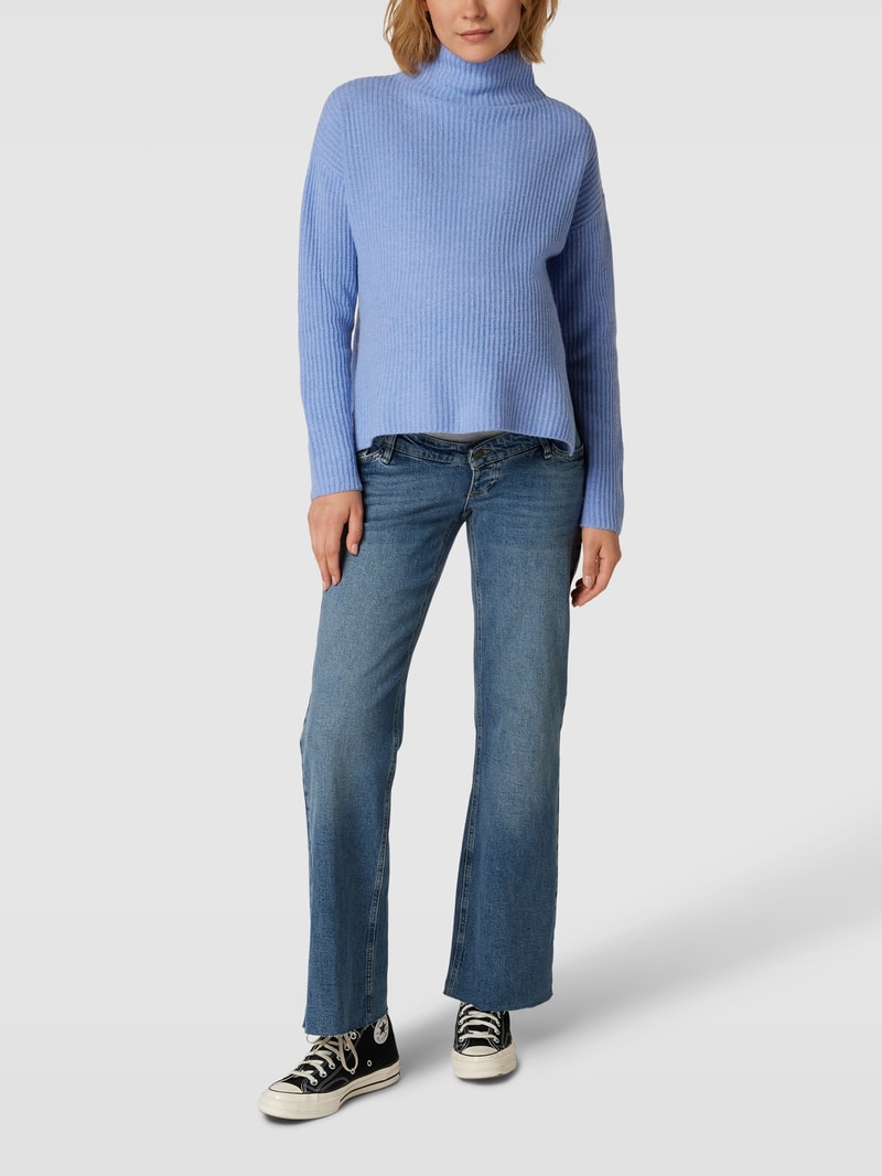 Umstands-Jeans mit elastischem Einsatz Modell 'BLAISE' in jeans