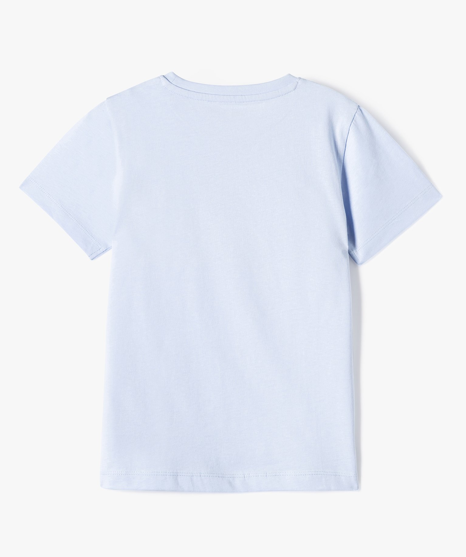 Tee-shirt Garçon avec motif en sequins réversibles bleu | GEMO