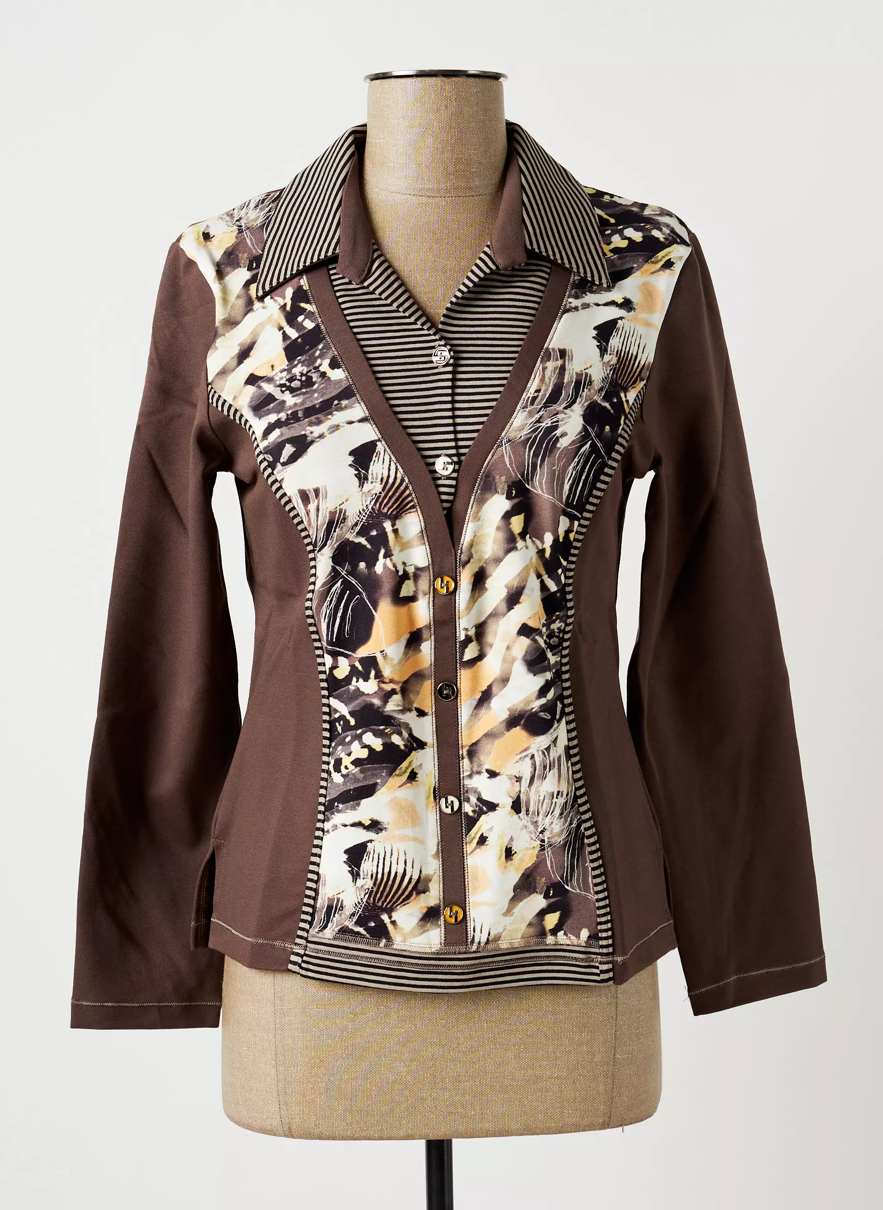 France Rivoire Tshirts Femme couleur marron