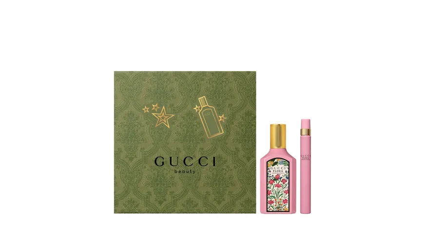 GUCCI Flora Gorgeous Gardenia Eau de Parfum und Miniature Eau de Parfum Geschenkpackung