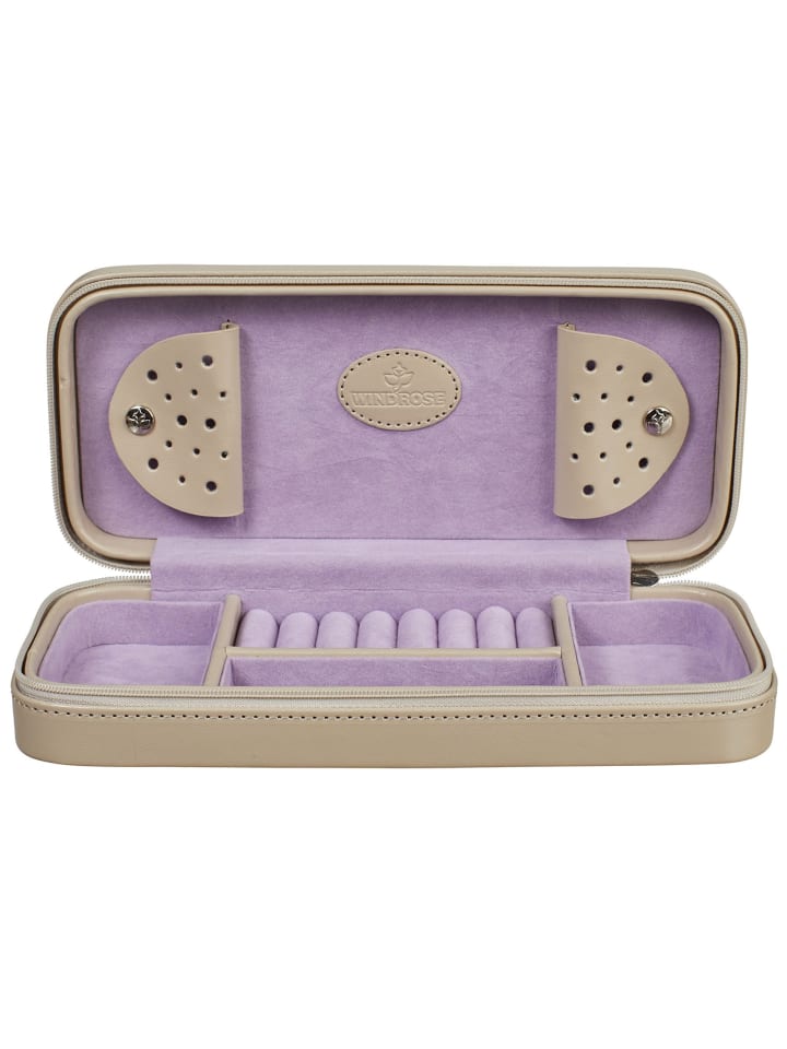 Windrose Merino Moda Schmuckbox 23 cm in beige günstig kaufen onesize