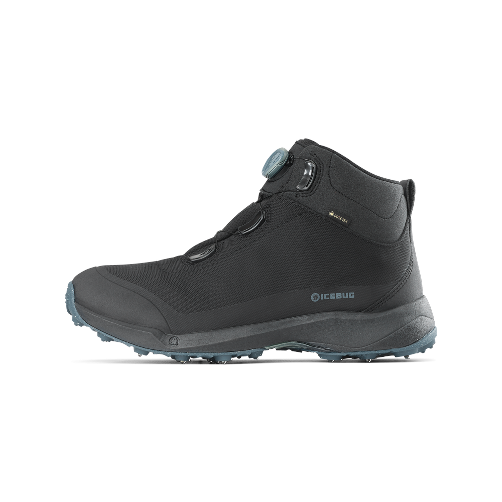 Icebug Stavre Mens BUGrip GTX Petroleum F13084-9B / schwarz