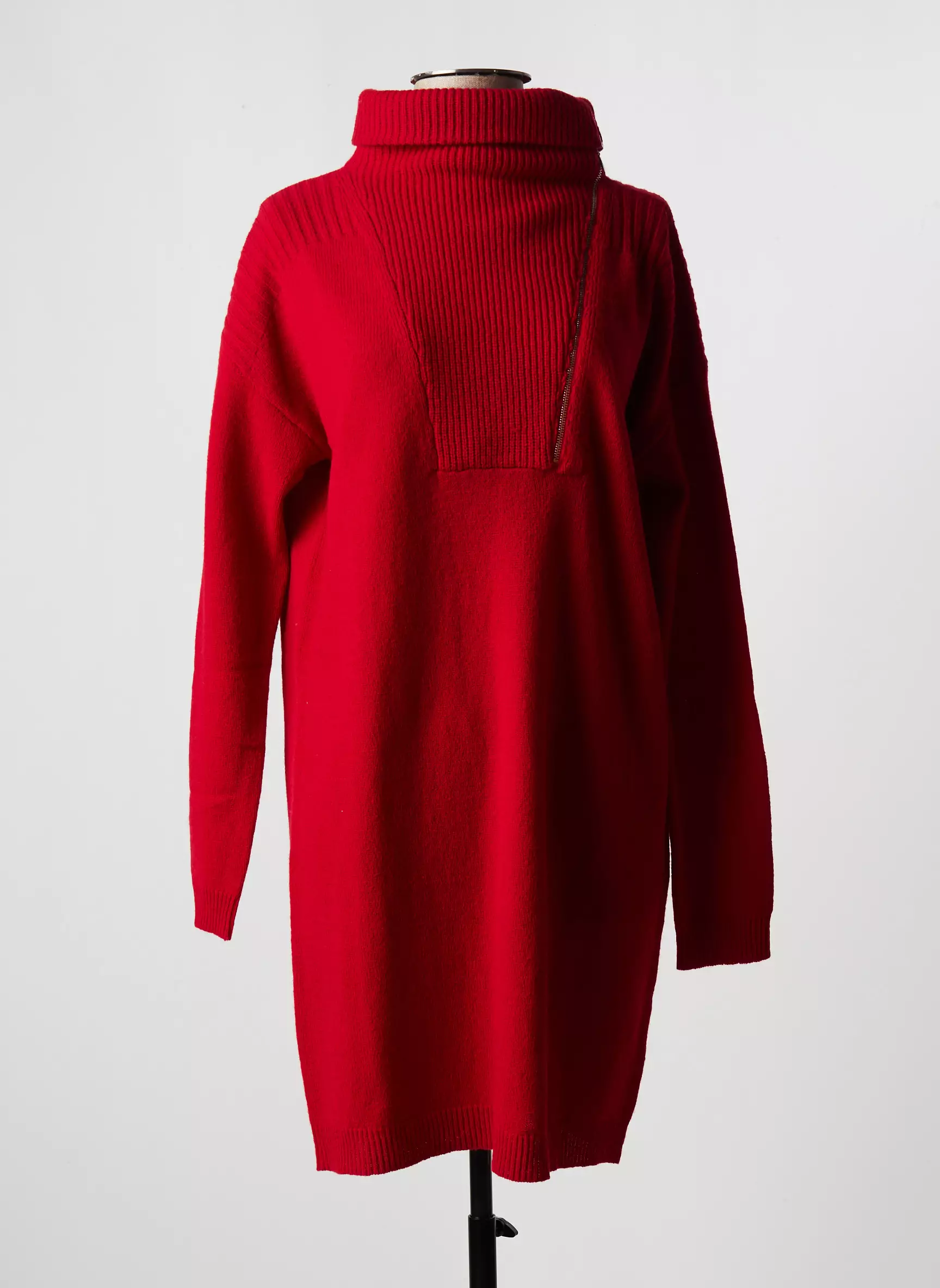 Zyga Robes Pulls Femme couleur rouge