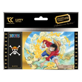 One Piece Golden Ticket: Black Edition #01 - Luffy