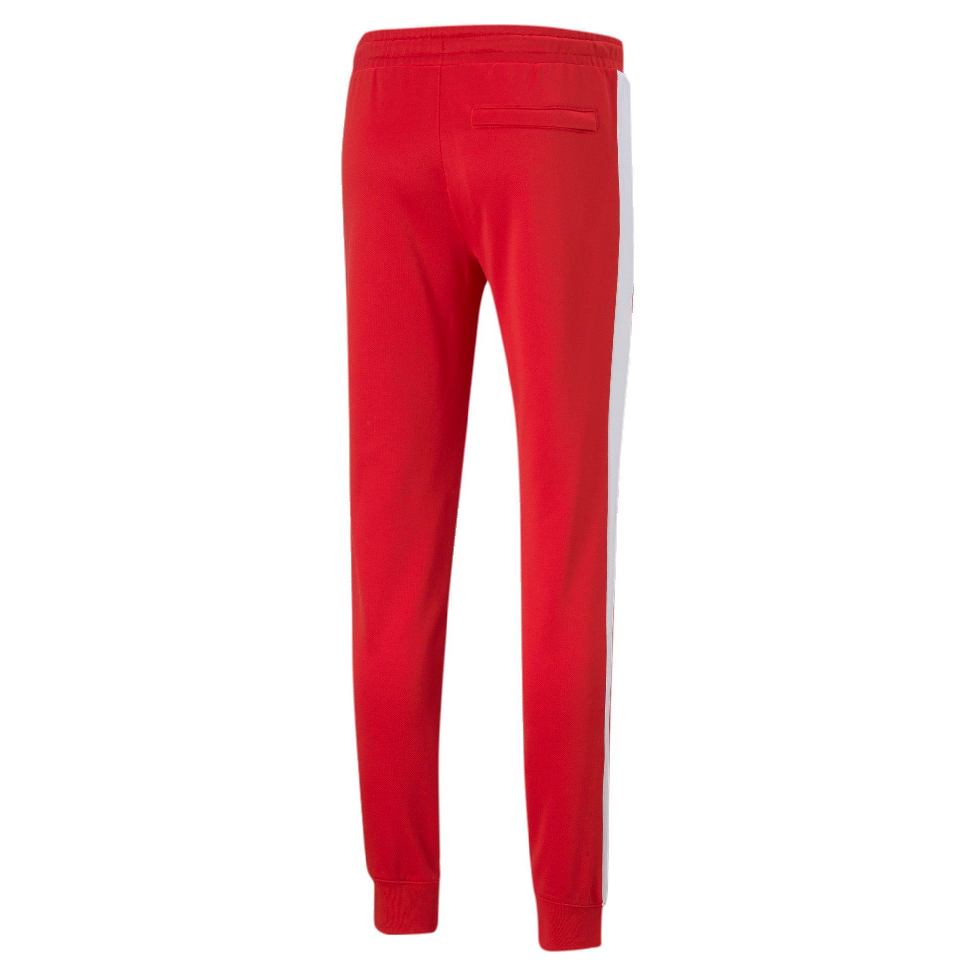 PUMA Jogginghose Hose Puma Iconic T7 Pants elastischer Hosenbund mit Kordelzug
