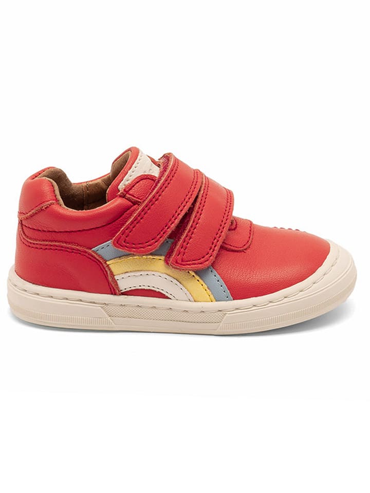 bisgaard Leder-Sneakers in Rot günstig kaufen