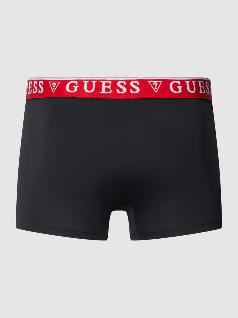 Trunks mit elastischem Bund Modell 'BRIAN HERO' im 3er-Pack in mittelgrau meliert