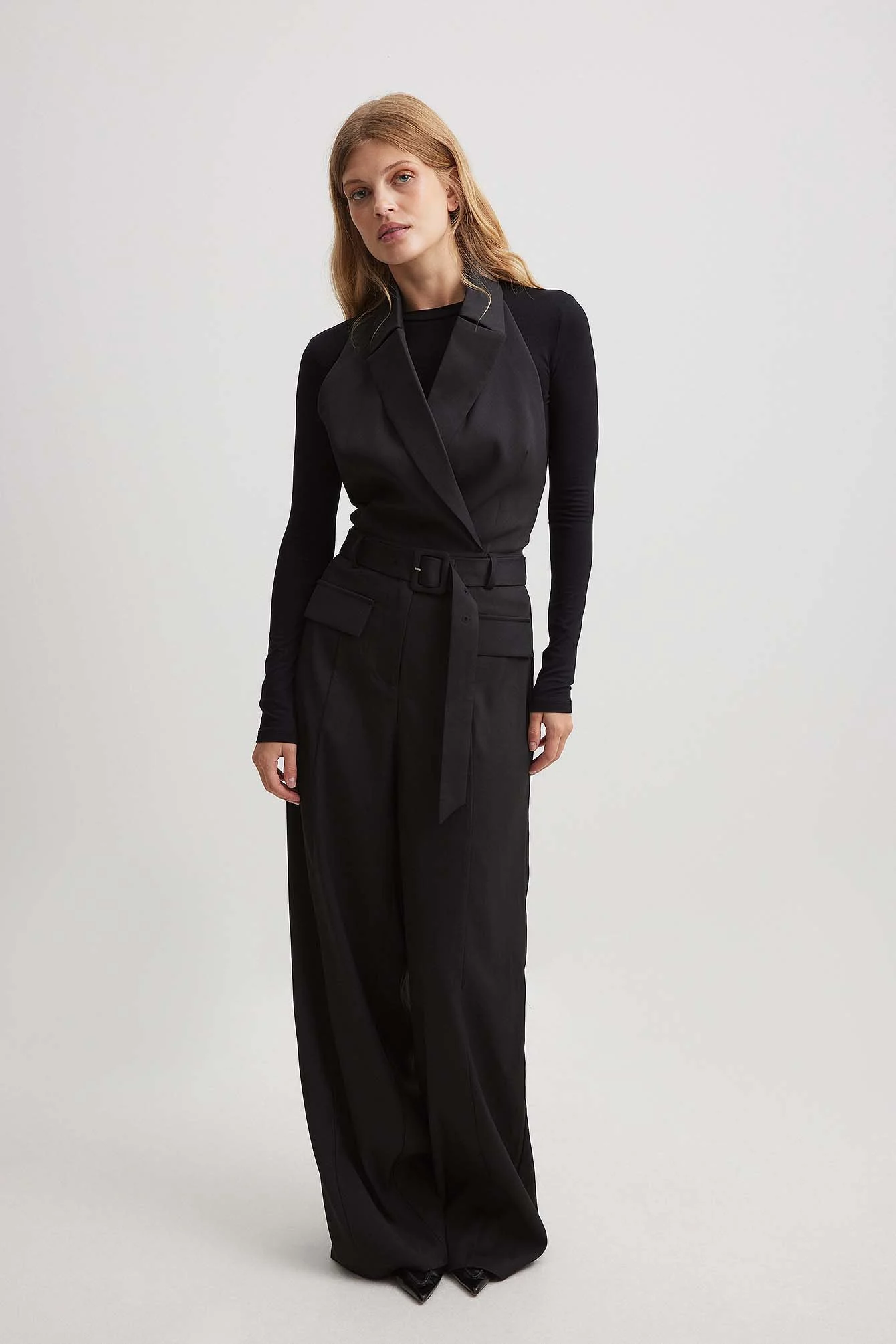 Ärmelloser Jumpsuit