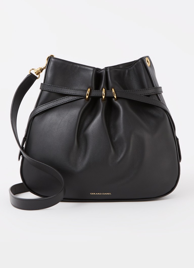 Gerard Darel Le Romy Leder mit abnehmbarem Schulterriemen