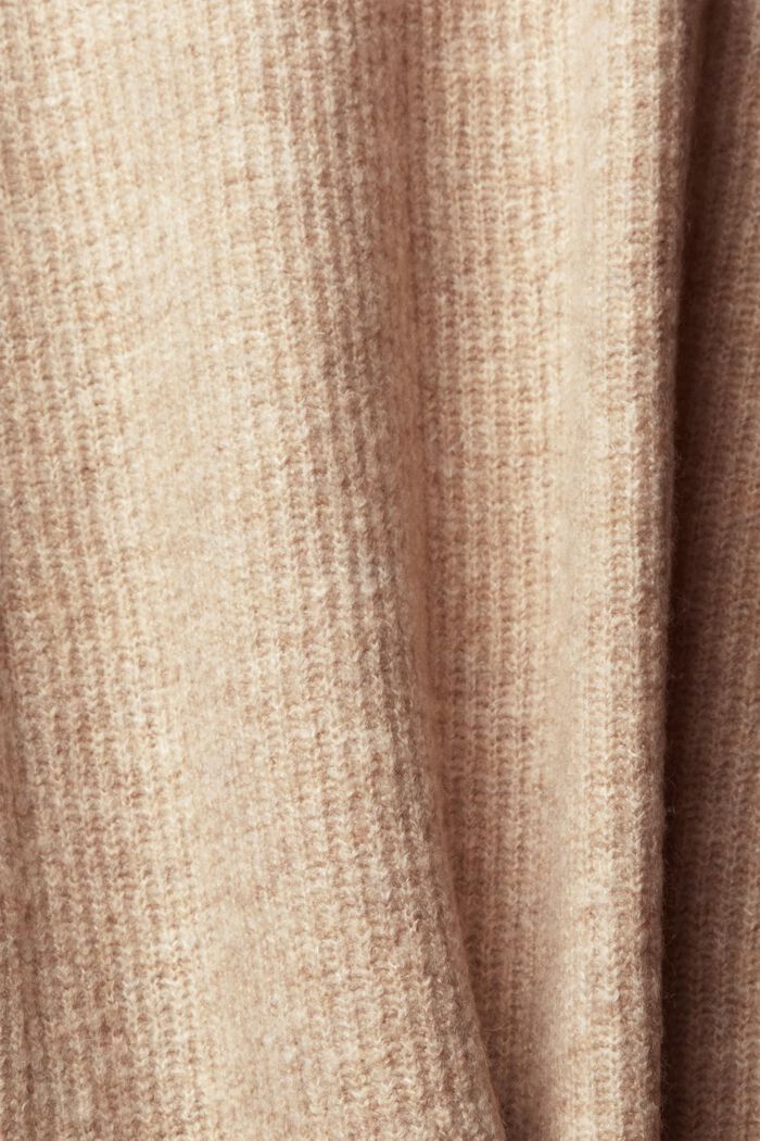 CURVY Strickpullover aus Wollmix