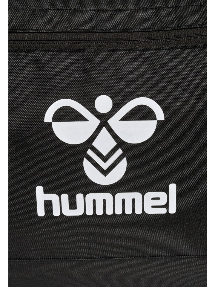 Hummel Große Trolley Sport Tasche mit Rollen Weiche Reisetasche in Schwarz günstig kaufen