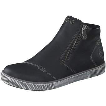 Rieker Ankle Boots in schwarz