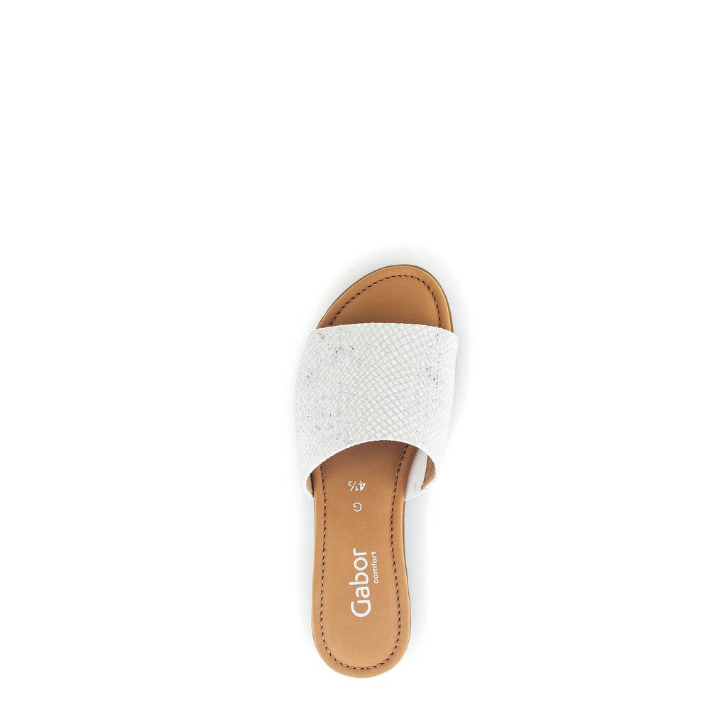 Gabor comfort Pantolette weiß