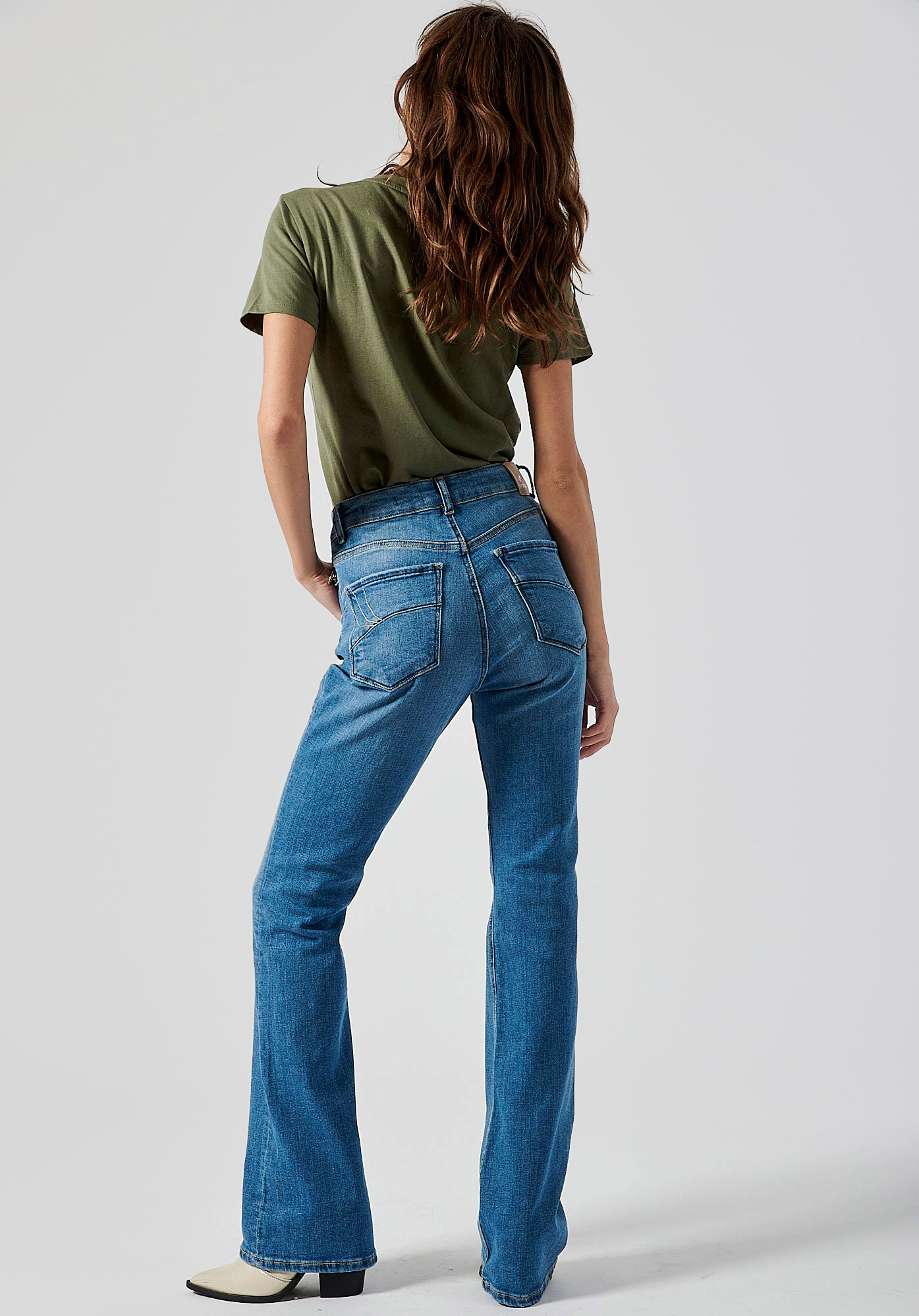VERGI  Jean bootcut femme