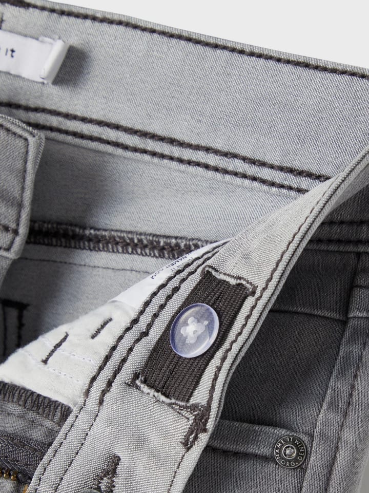 name it Jeansbermuda Long Shorts NKMsofus in medium grey denim günstig kaufen