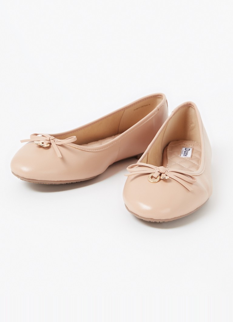 Dune London Hello leveälestiset ballerinat rusettiyksityiskohdilla