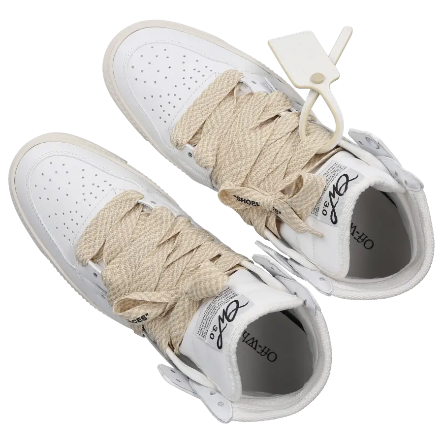 Off-White - Sneaker high 3.0 OFF COURT Kalbsleder - weiß
