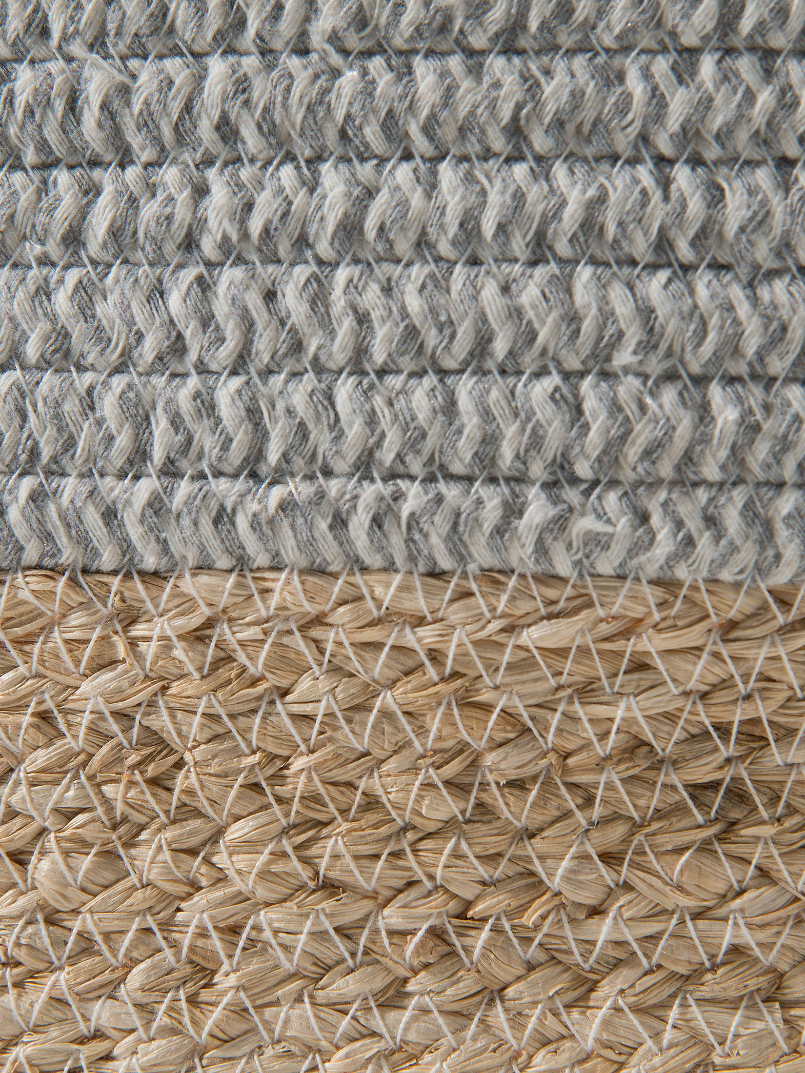 Cotiro Korb, Grau/Beige