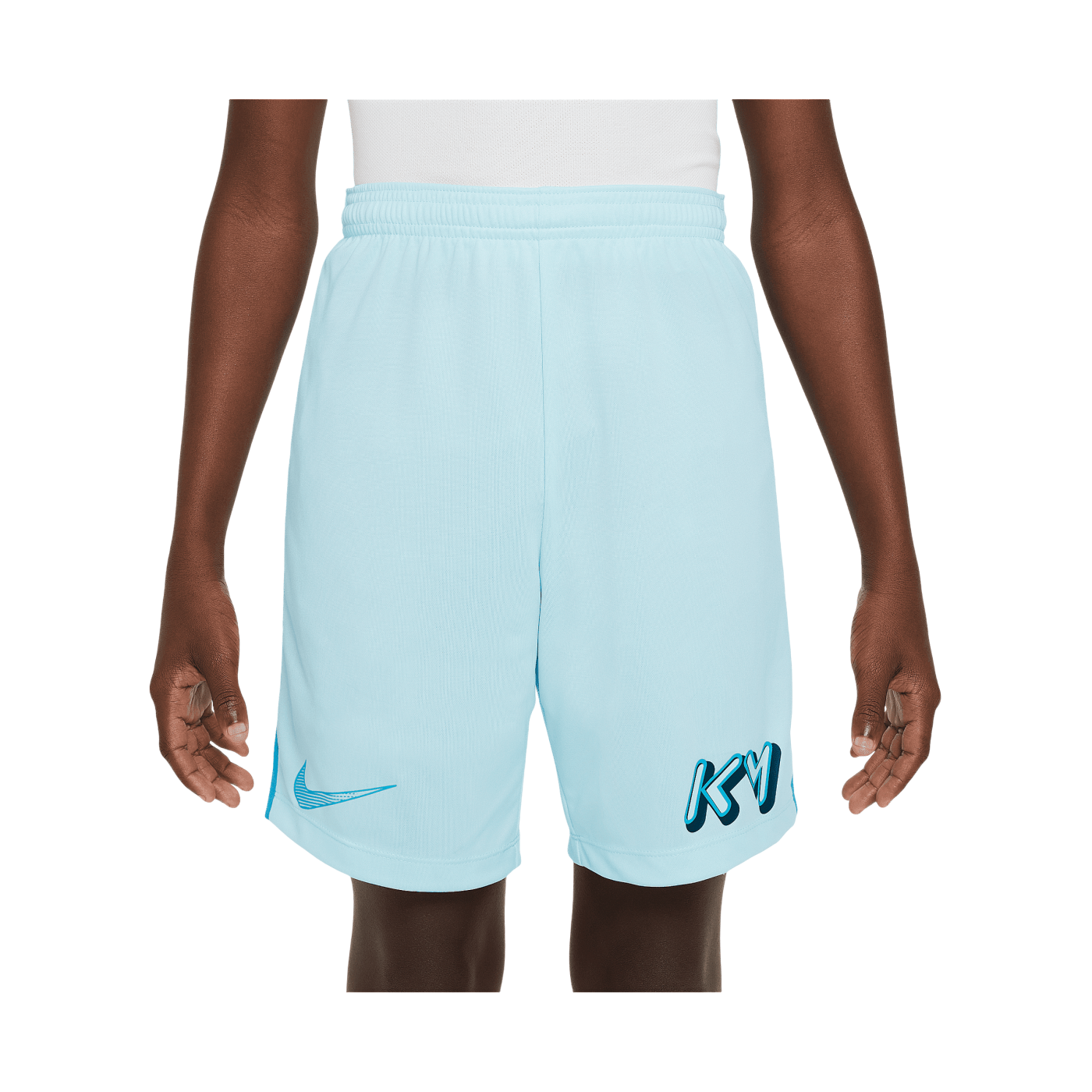 Nike Kylian Mbappe Academy 23 Short Kids Blau F474