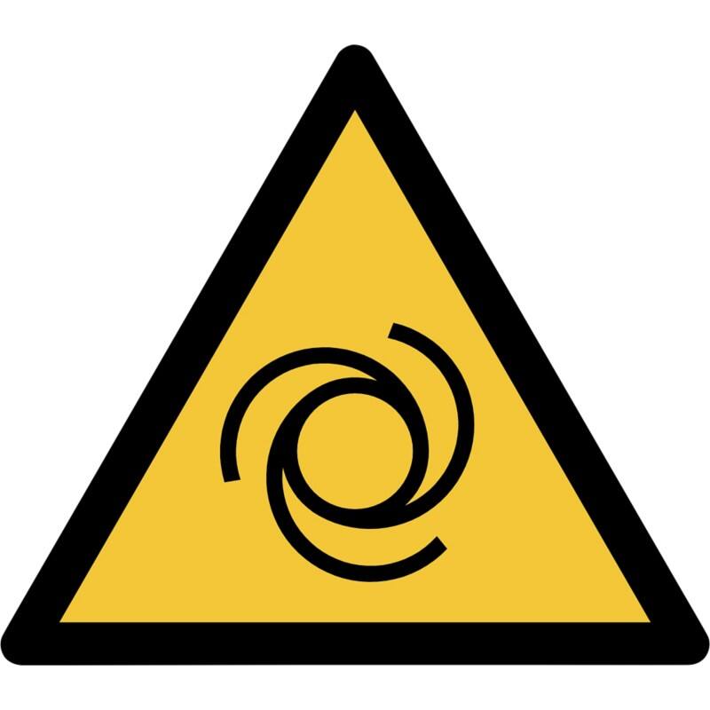 Djois Warnschild Warnung vor automatischem Anlauf Klebstoff, einschraubbar PP (Polypropylen) 15 (B) x 0,14 (H) cm 3 Stück