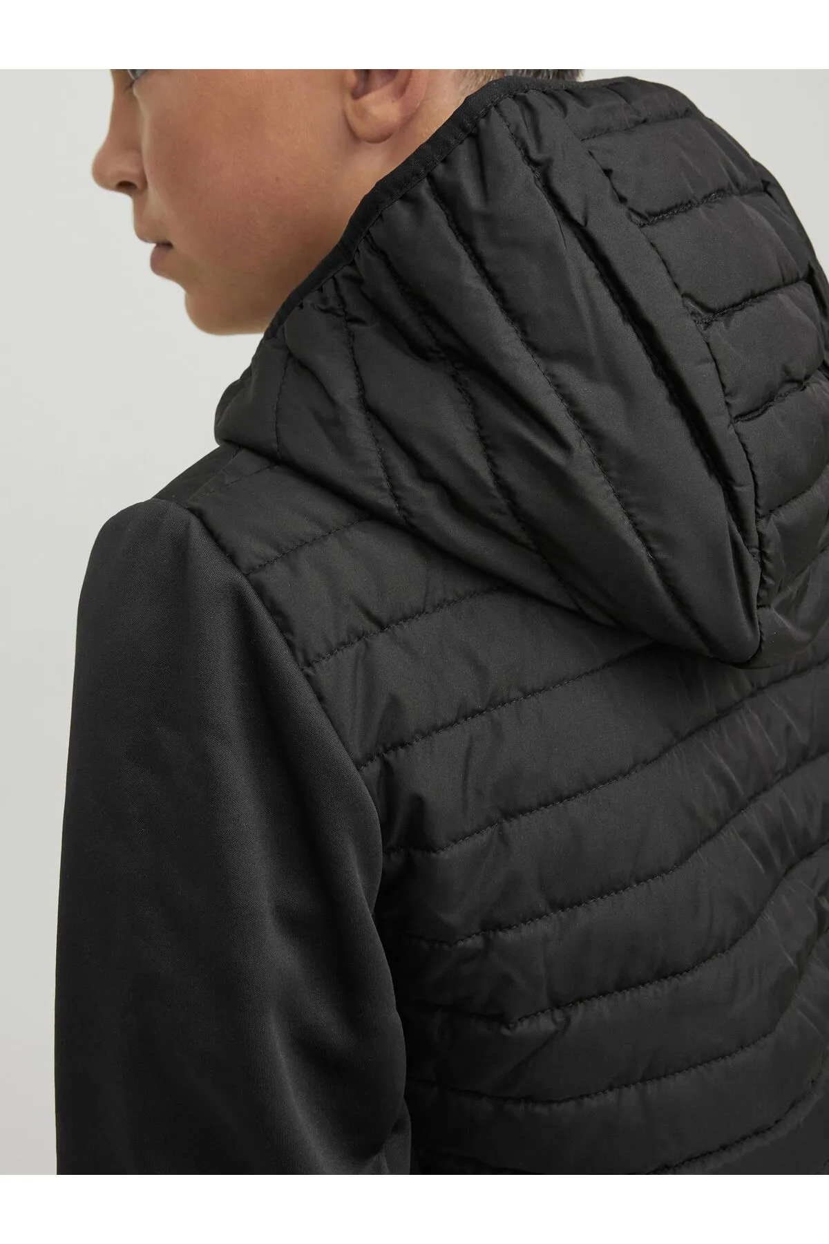 Jack & Jones Junior  Jacke - Schwarz - Regular Fit