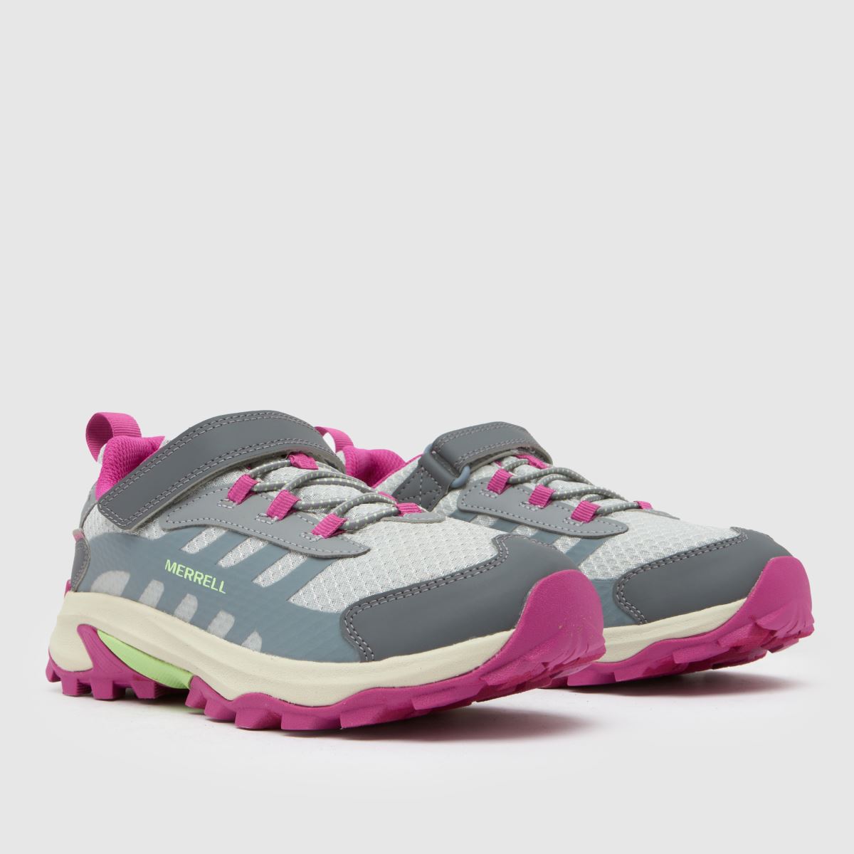 Merrell grå multifunktionella moab speed 2 låga flickor ungdomsskor