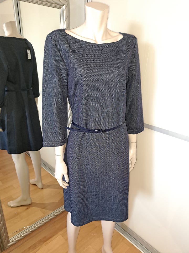 Zero Kleid in Dunkelblau günstig kaufen 42