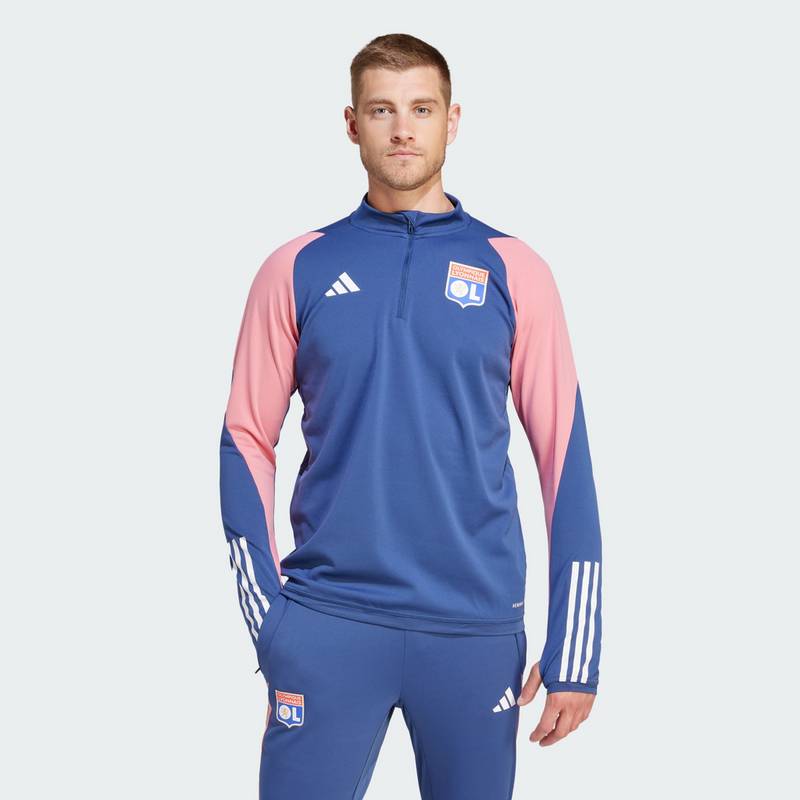 adidas Olympique Lyon Tiro 23 Trainingsoberteil Funktionssweatshirt Herren