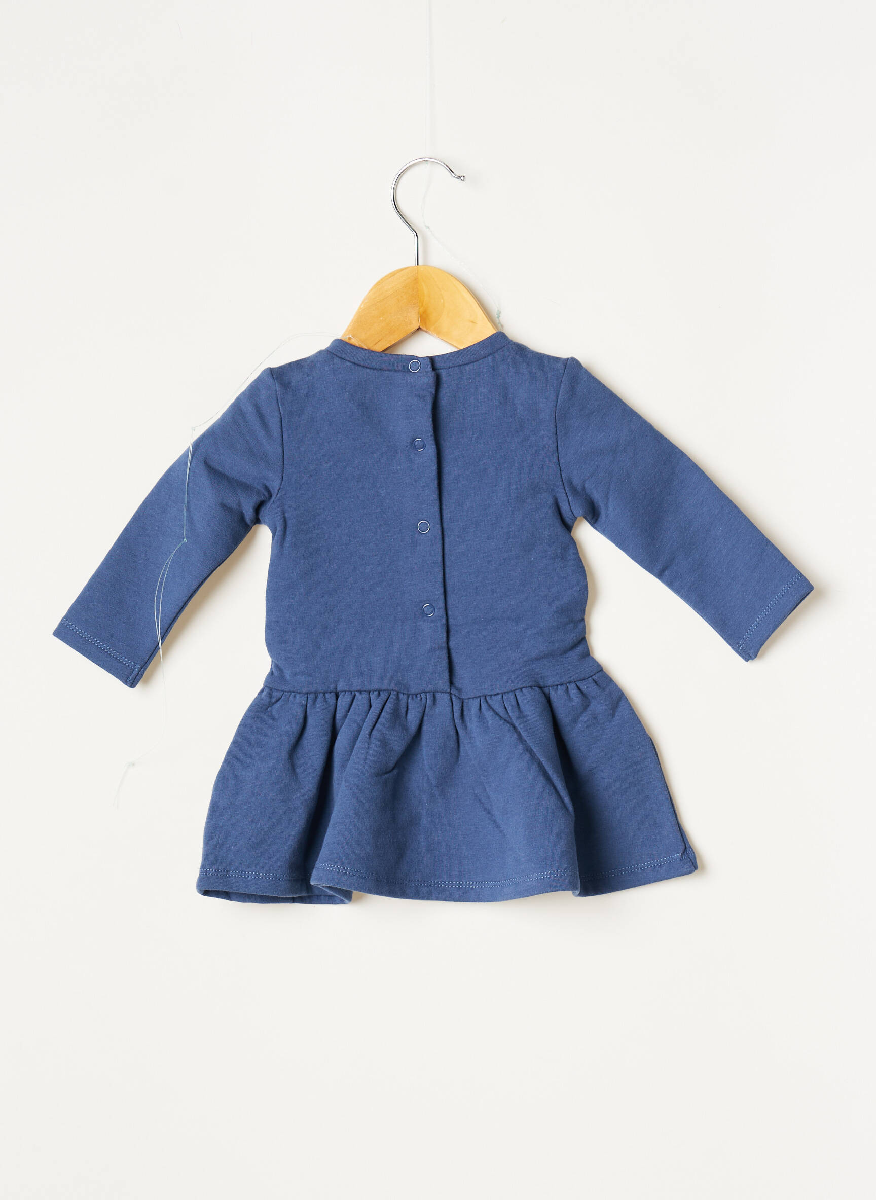 3 Pommes Robes Mi Longues Fille couleur bleu
