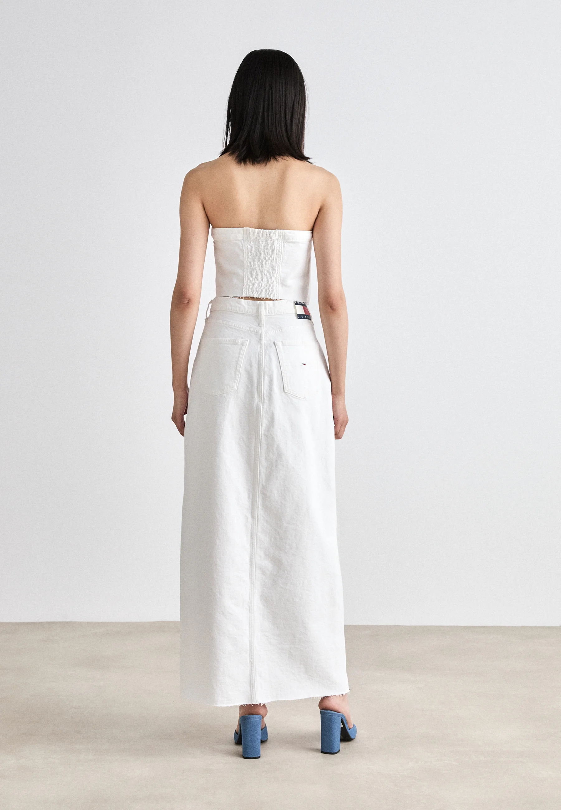 Tommy Jeans CLAIRE SKIRT - Falda vaquera