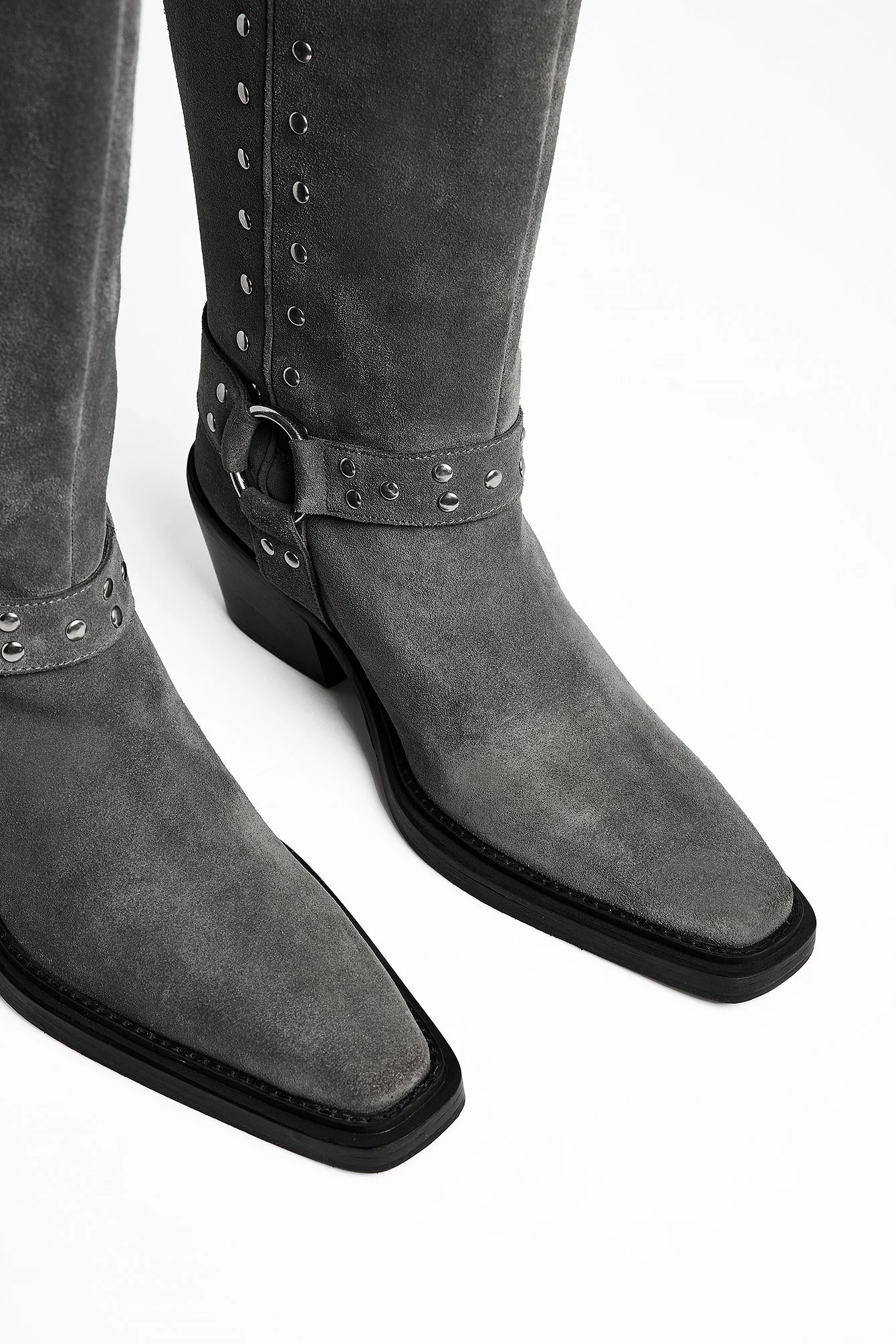 Studded Western Boots