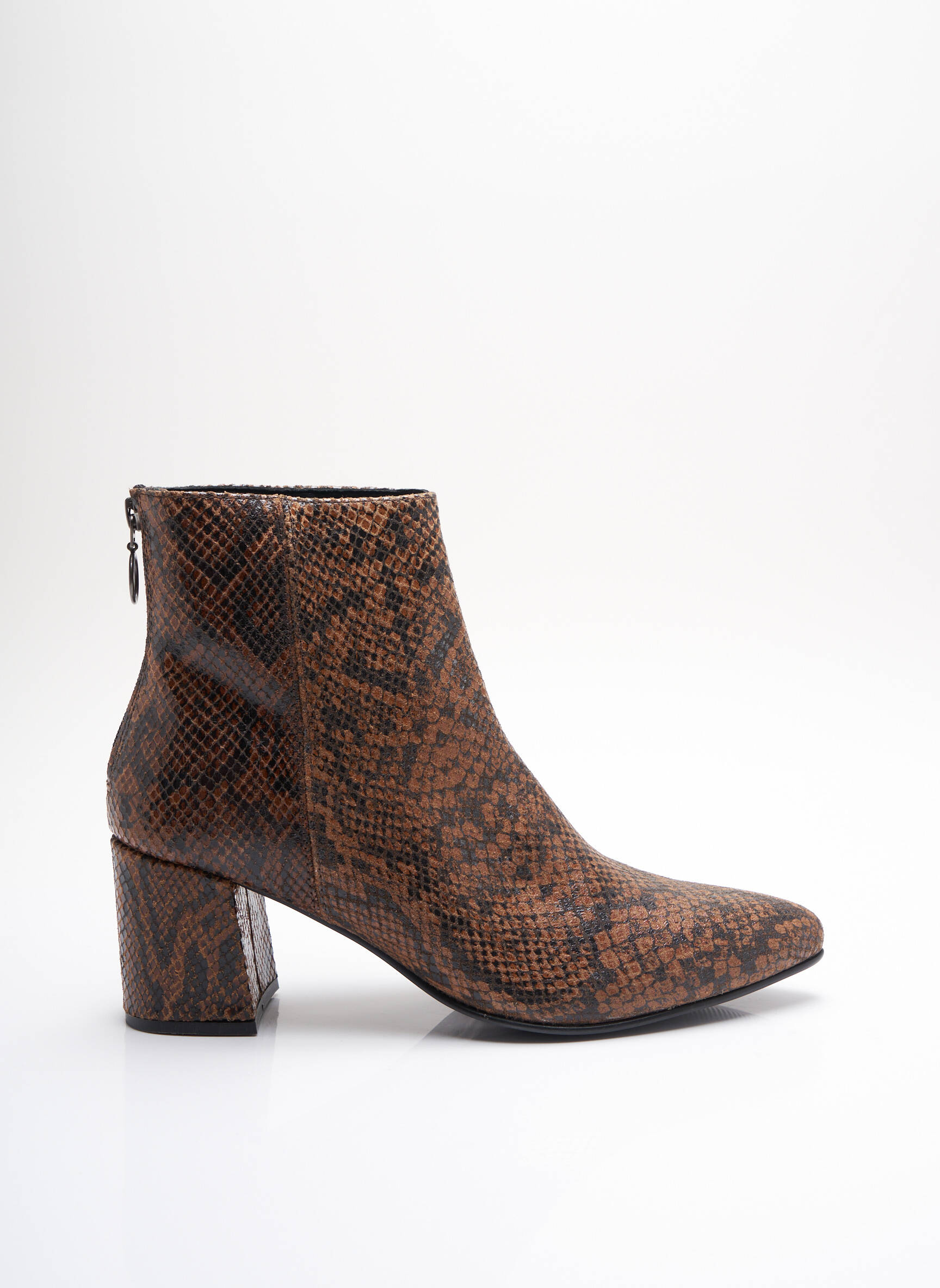 Ichi Bottines Femme couleur marron