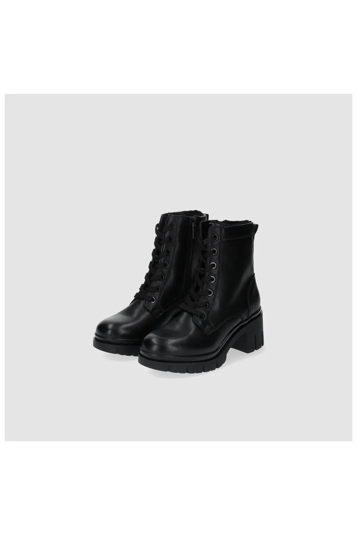 Tom Tailor  Stiefelette - Schwarz - Blockabsatz