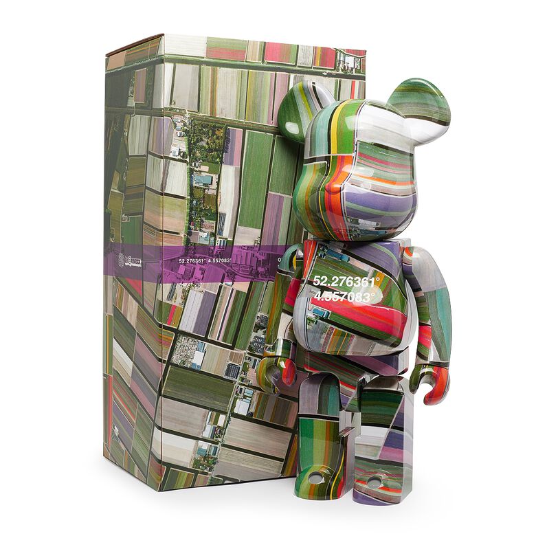 Medicom Bearbrick Benjamin Grant Overview Lisse 1000% multicolor