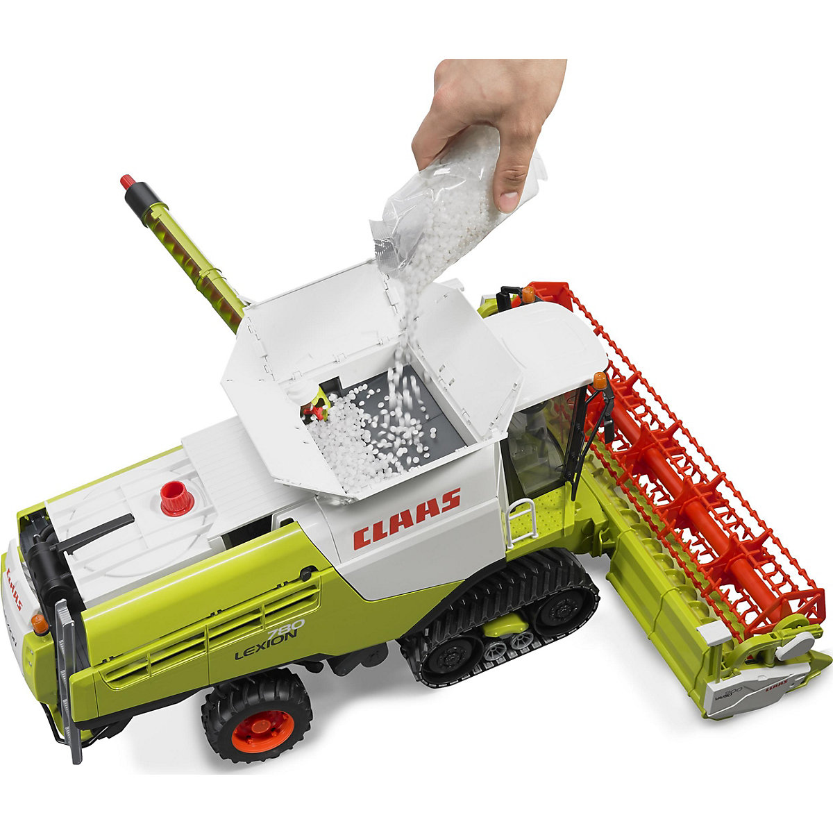 BRUDER 2119 Claas Lexion 780 Terra Tec Mähdrescher 60 cm