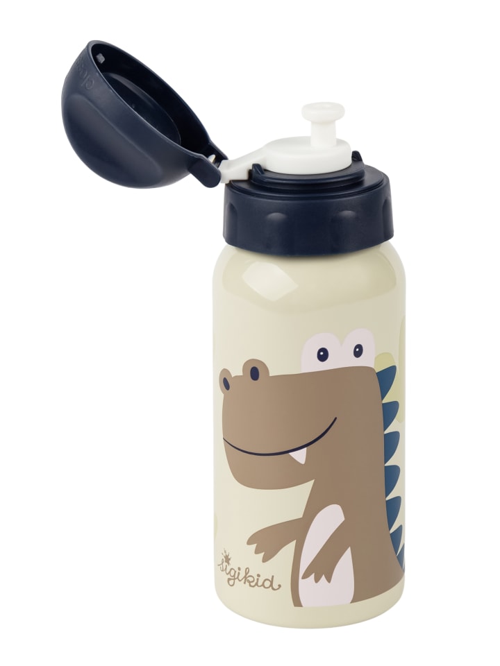 Sigikid Kindergarten-Set Trinkflasche & Brotdose in Beige/Blau Dino günstig kaufen onesize