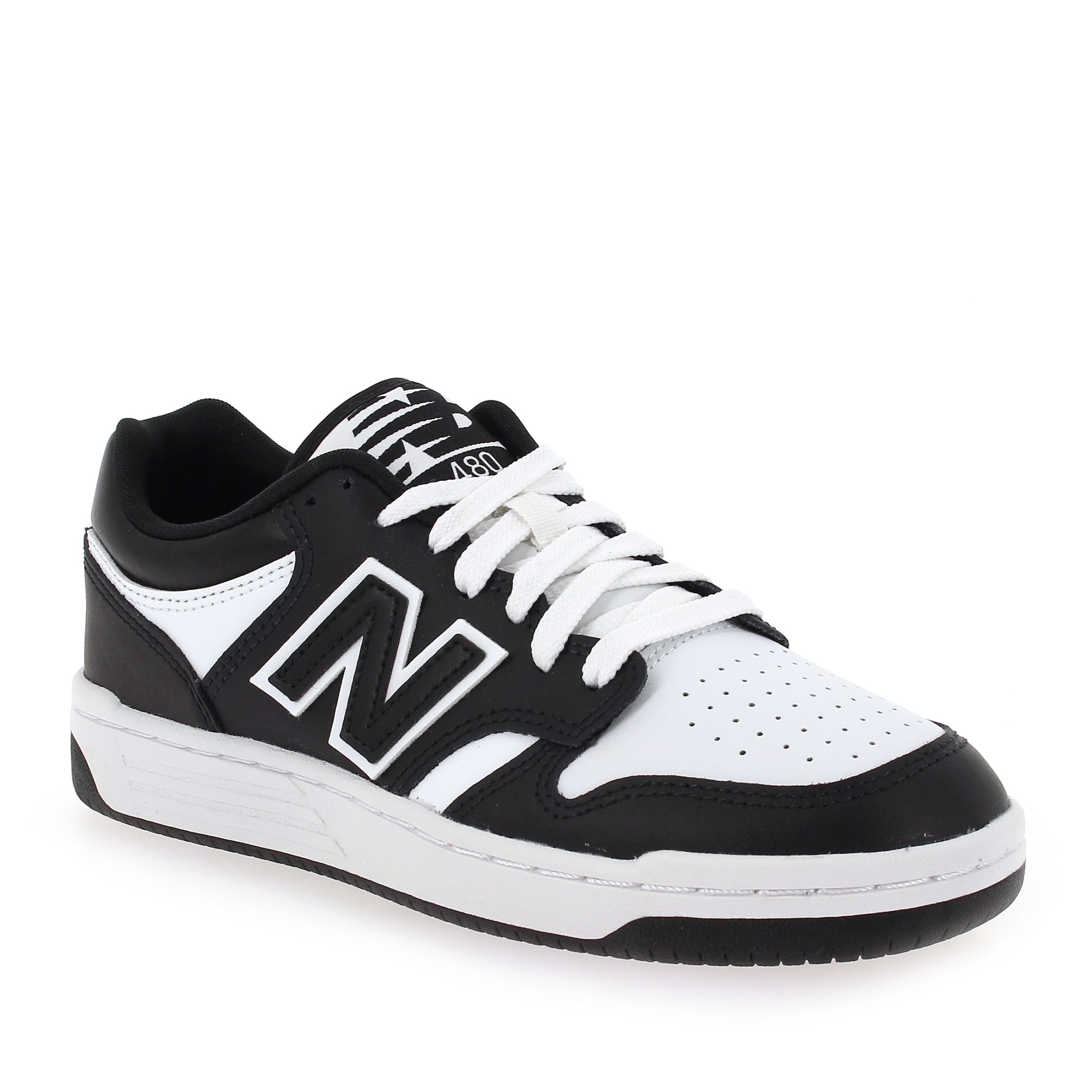 New Balance  PSB480BW LACET - Blanc Noir