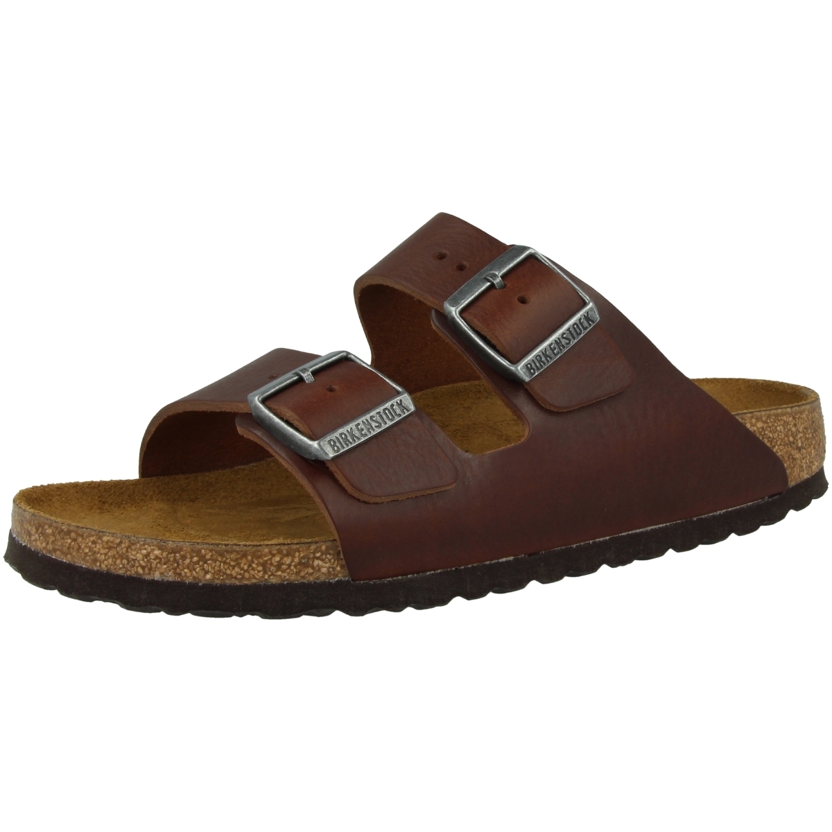 Birkenstock Arizona Naturleder Normal Sandale braun