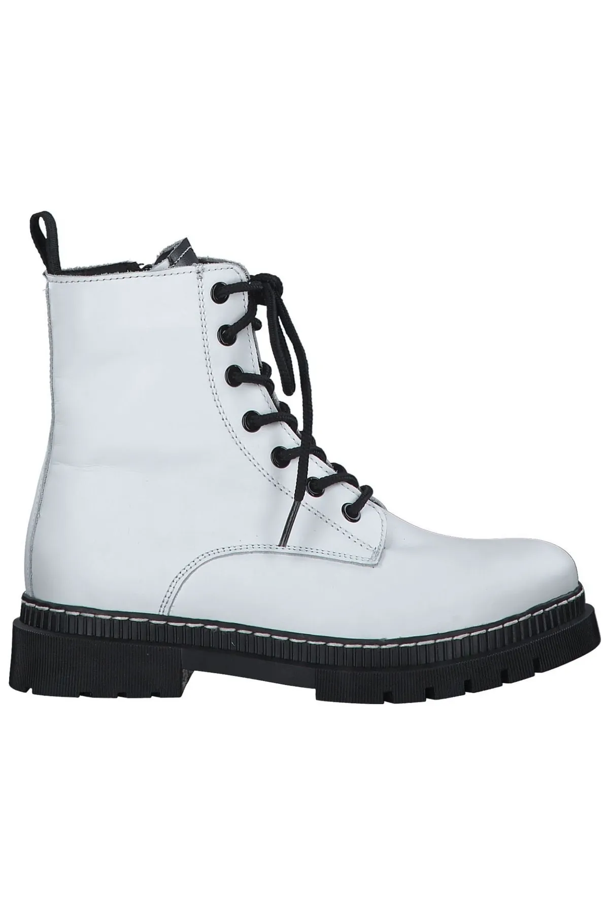 Tamaris  Stiefelette - Weiß - Blockabsatz