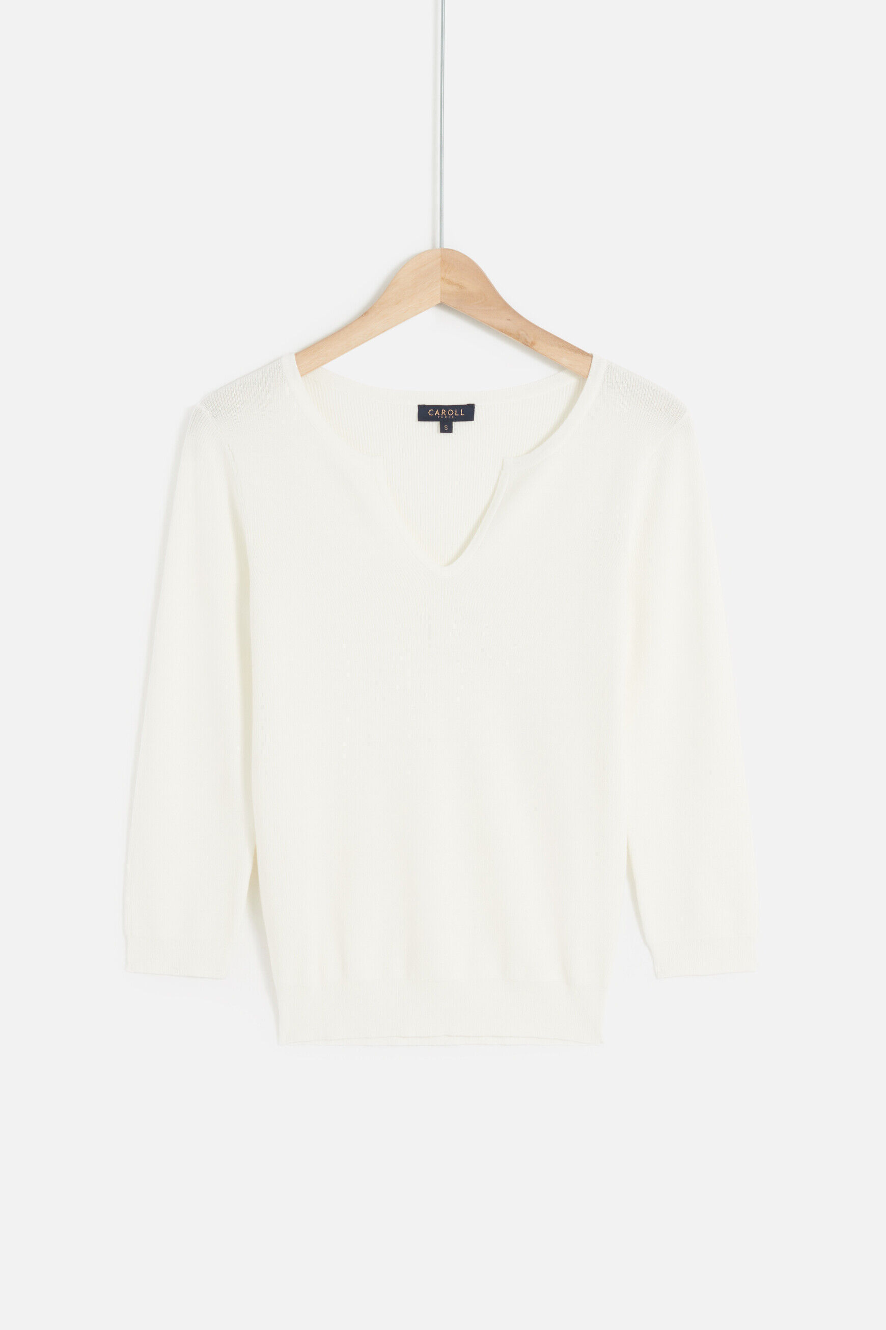 Pull mario ivoire femme