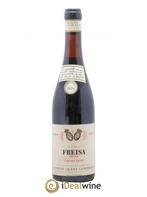 Italie Freisa Cascina Favot Conterno Aldo 1974 - Lot de 1 Bouteille