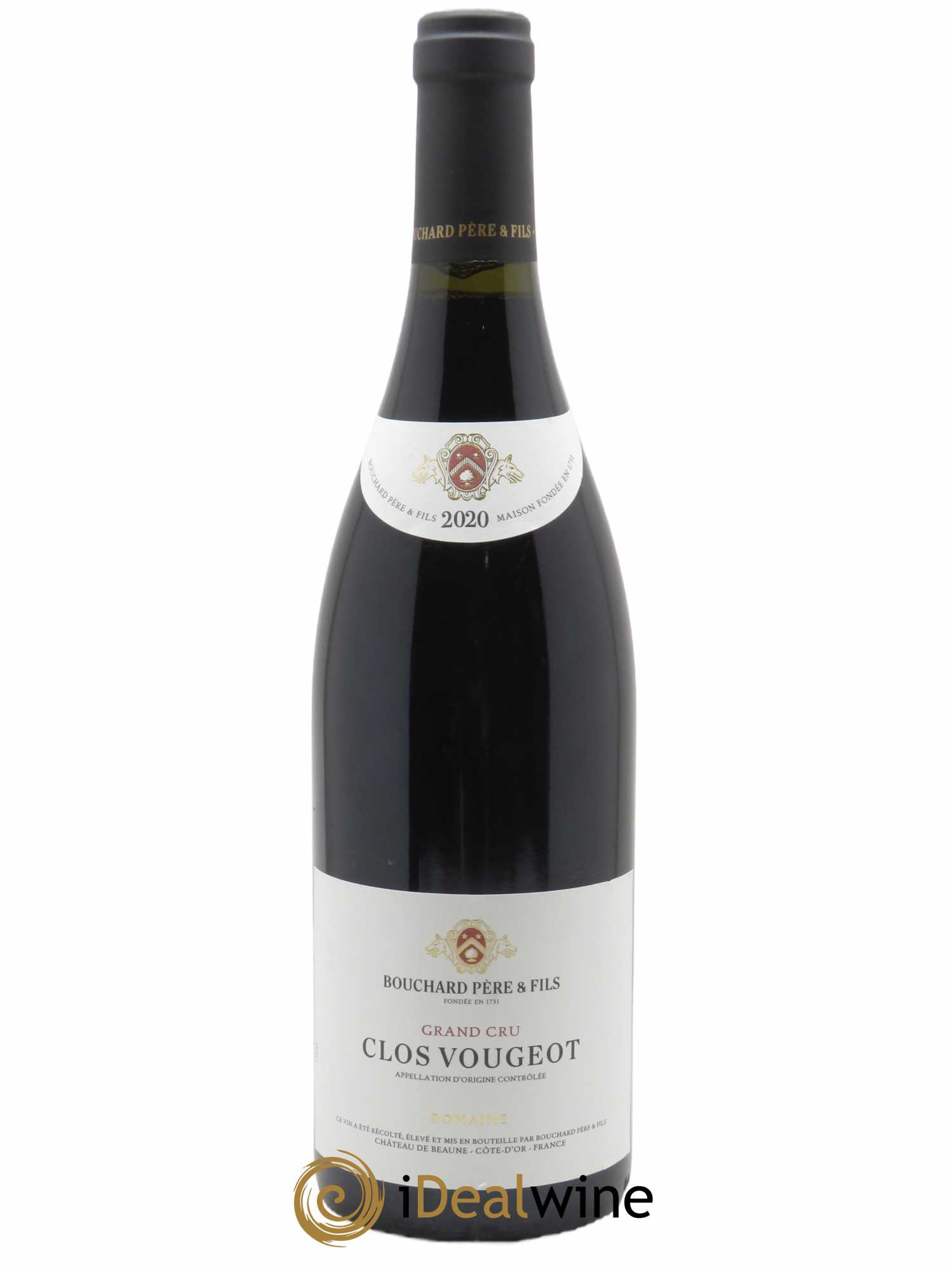 Clos de Vougeot Grand Cru Bouchard Père & Fils (CBO à partir de 3 BTS) 2020 - Lot de 1 Bouteille